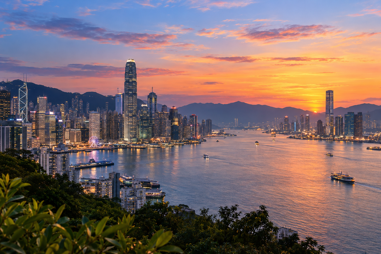 Seoul skyline at sunset, illustrating a city rooftop evening and indoor-outdoor planning.